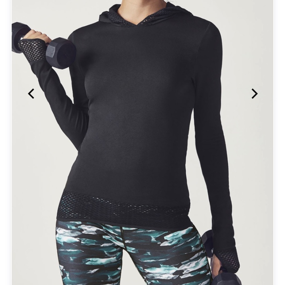 Fabletics Seamless Black Pullover - image 1